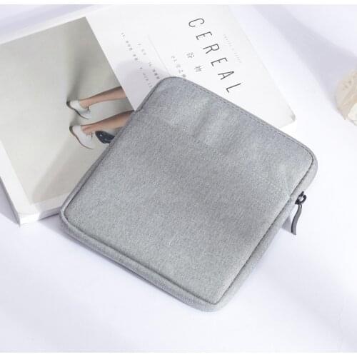 UTHAI Suitable For E-book KINDLE oasis3 / 2 Protective Sleeve 7 Inch Shell Fluff Canvas Bag Fashion Durable And Safe