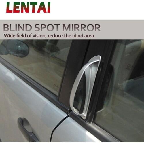 LENTAI For Honda civic 2006-2011 2017 Renault megane 2 3 duster captur Lifan 1Set Car Back door Rearview Wide Angle Lens Mirrors