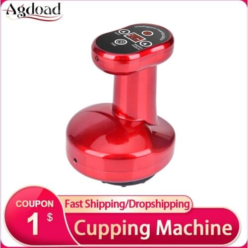 6/9 Gear Electric Cupping Scraping Machine Guasha Negative Pressure Suction Cupping Magneticwave Therapy Acupressure Massage