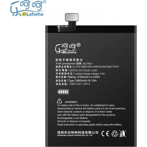 LEHEHE Battery for OPPO A53 BLP601 High-capacity Version 3900mAh Smartphone Replacement Batteries with Tools Gifts