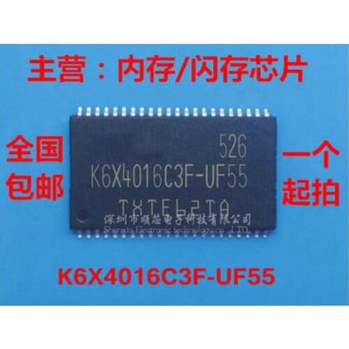Free shipping 10PCS K6X4016C3F K6X4016C3F-UF55 TSOP
