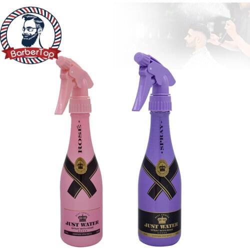 Hairdressing Watering Can Hairdresser Watering Bottle Pink Watering Can Spraying Can for Wet Hair