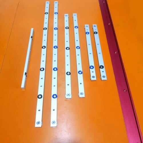 Woodworking T-tracks Slot Aluminium alloy Miter Bar Slider Table Saw Miter Gauge Rod Multi-size Carpentry Woodworking DIY Tools