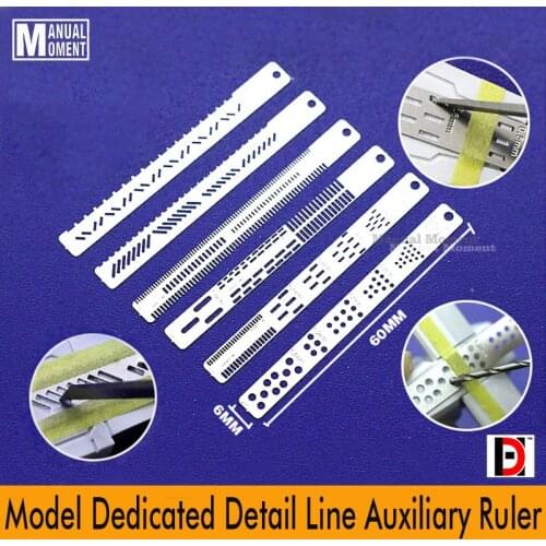 Gundam Model Details Decorations Carving Lines Auxiliary Ruler Modeling Hobby Craft Accessory
