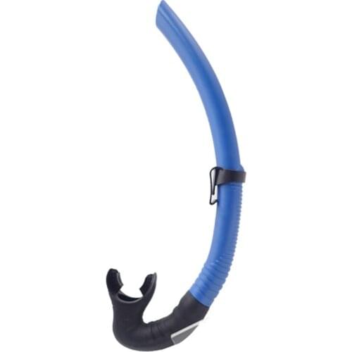 Breathing Tube Full Wet Flexible Silicone Mouthpiece Diving Snorkeling Gear PVC Swimming Breathing Tubes