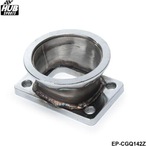 Steel Adaptor Kit T3 T3/T4 5 Bolt Turbo Downpipe Flange to 3" V Band HU-CGQ142Z