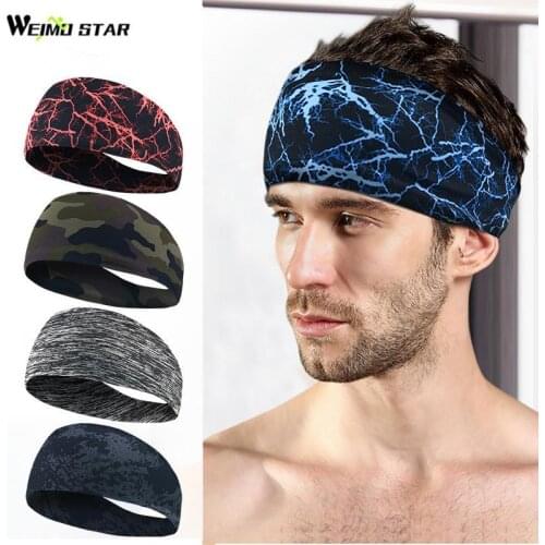 Summer Non-slip Cycling Headband Wear Men bandana Outdoor Sports Running Headwear Breathable Fitness MTB Bicycle Light scarf