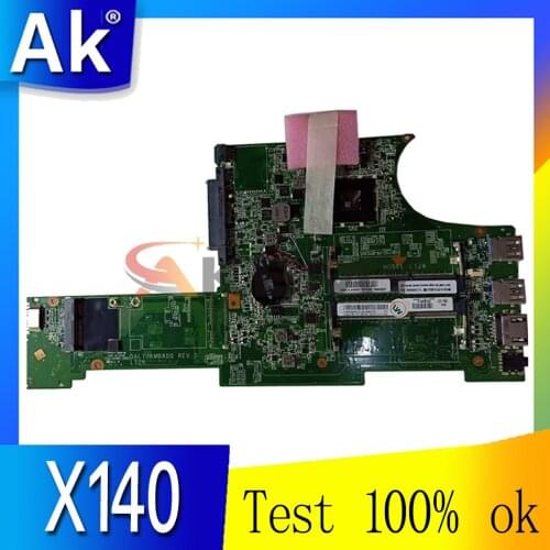 Akemy FRU 04X5385 DALI2KMB8D0 REV D For lenovo thinkpad X140 X140E laptop motherboard DDR3