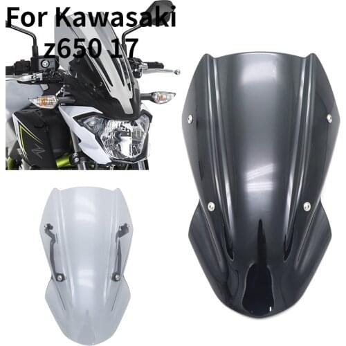 Suitable for Kawasaki Z650 17-Modified Motorcycle Windshield Windshield Windshield Windshield