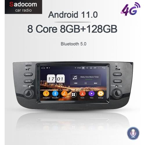 PX6 IPS TDA7851 1 din Android 9.0 Car DVD Player GPS 8Core 4GB 64GB For Fiat LINEA 2014 2015 Glonass Map autoradio 4G car radio