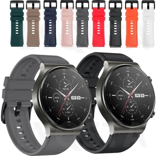22mm Wrist Strap Band For Huawei GT2 Pro Smart Watch Strap for huawei watch GT2 46mm/Magic GT/Amazfit GTR 2 Bands Sport bracelet