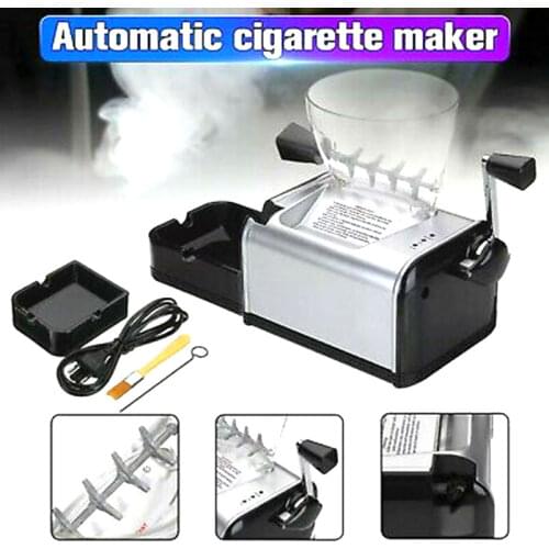 Manual Cigarette Rolling Machine Tobacco Roller Cigarette Case Winding Roller Stuffing Wrapping Maker DIY Smoking Accessories