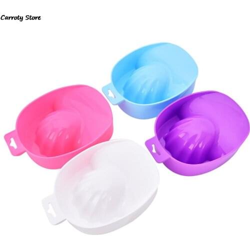 Art Hand Wash Remover Soak Bowl Treatment Manicure Tools 1pcs Nail Art Remover Bowl DIY Nail Spa Bath Clean Nail