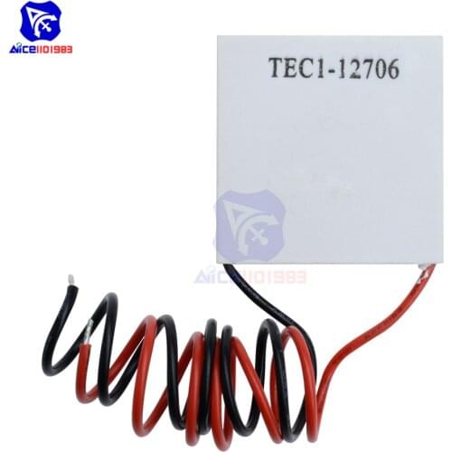TEC1-12706 TEC112706 Heat Sink Thermoelectric Cooler Cooling Pad Peltier Plate Module DC12V 60W