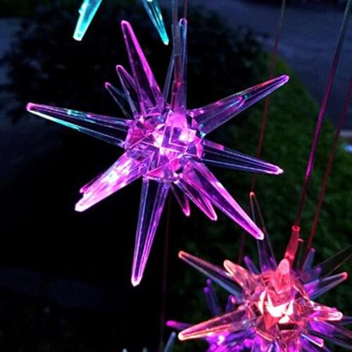 Solar wind chime light Color Changing Solar Wind Chime Light Solar Lamp Waterproof Outdoor LED Solar Light For Home Party Garden