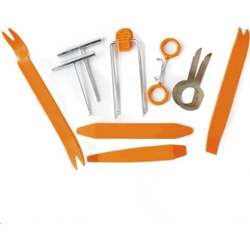 12pcs Car Door Clip Panel Radio Removal Tool For Geely Vision SC7 MK CK Cross Gleagle SC7 Englon SC3 SC5 SC6 SC7 Panda