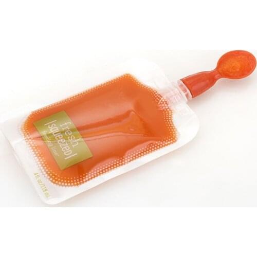 2 Pcs/bag Baby Spoon Food Preservation Packaging Bag Sealing Device Child Feeding Device Kitchen Dispensing Bag Supplies F3ME