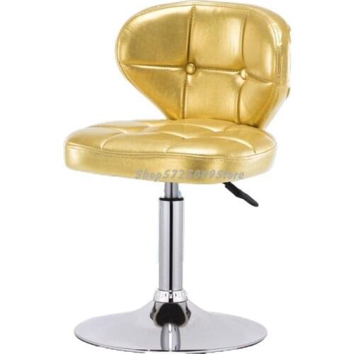 European Style Bar Chair Household Lift Rotary Chair Simple High Stool Back Bar Stool Front Desk Cashier Chair Bar Chair
