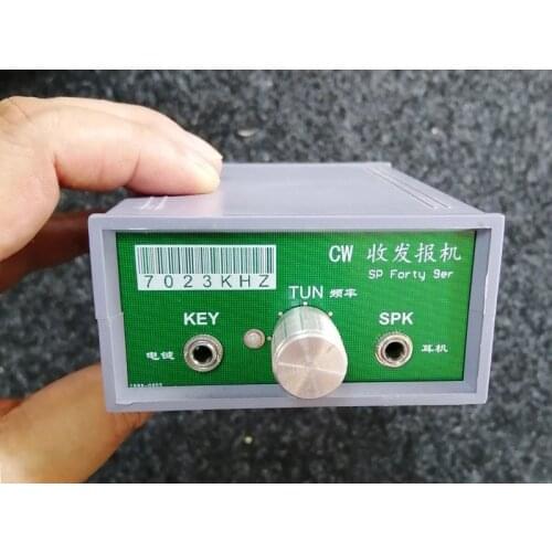 Parts Super Forty-9er CW short wave transceiver with shell 7023KHZ