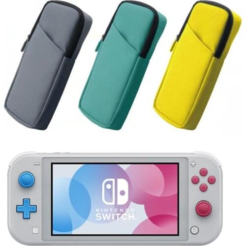Carrying Case For Nintend Switch Lite Storage Bag Soft Cloth Portable Pouch Shell Protective Cover With Film