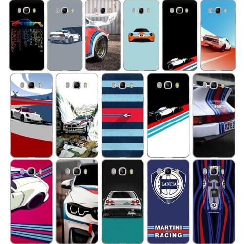 143FG Martini Racing Colores Soft Silicone Tpu Cover phone Case for Samsung j3 j5 j7 2016 2017 j330 j2 j6 Plus 2018