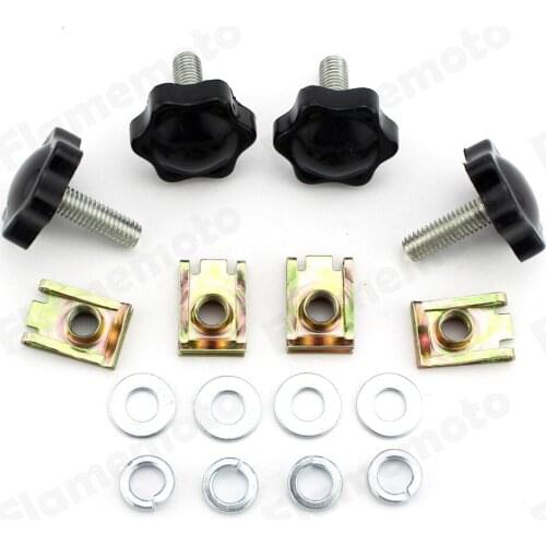 Black Hard bags Saddlebags Locks Mounting Screw Security Theft Deterrent For Harley Touring Street Glide 1996 - 2013