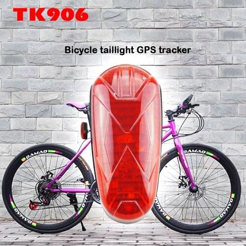 Gps system tracker TK906 of the bicycle tracking device uses waterproof material to track the overspeed alarm in real time