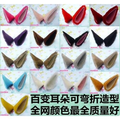 Kamisama Kiss Tomoe Fox Ears Anime Cosplay Costume Headband Cat Fox Hair Band Multi-Color Headwear