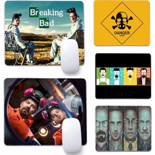 Breaking Bad 22x18cm Mouse Pad Computer Small Mouse Non-slip Pad Desktop Keyboard Pad Office Mouse Mat