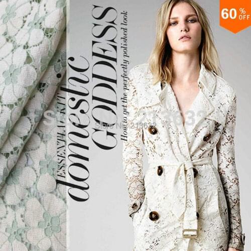 PQYY18 fashion week hollow out african guipure lace water soluble chemical lace fabrics for patchwork patchwork fabric cotton