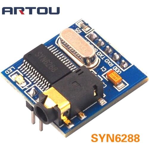 SYN6288 Speech Synthesis Module Text-to-speech TTS Real-life Pronunciation Send VB Source Code