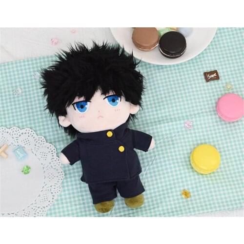 Cosmile Jujutsu Kaisen Fushiguro Megumi Plush 20cm Doll School Uniforms Clothes Outfits Stuffed Toy Cute Cosplay Christmas Gift