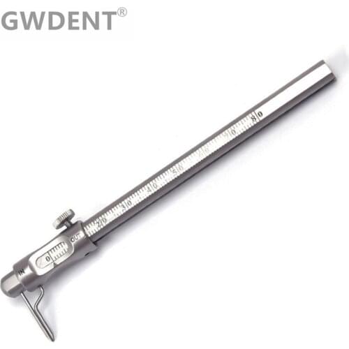 Vernier caliper with positioning pen type planting caliper vertical planting caliper high depth measuring ruler