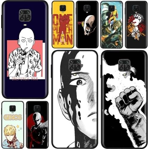 Silicone Cover One Punch Man Anime For Xiaomi Redmi Note 10 10S 9 9C 9S Pro Max 9T 8T 8 7 6 5 Pro 5A 4X 4 Phone Case