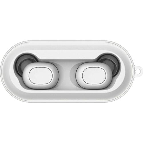 Compatible with QCY T1C Protective Cover Wireless Bluetooth Headset Cover TPU Transparent Soft Shell Scratch-resistant