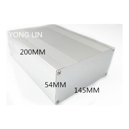 1pcs switch box 145*54-200mm aluminum enclosure/aluminum box enclosure case/aluminum enclosure extrusion box