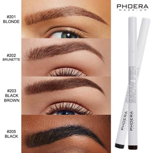 4 Colors Trident Eyebrow Waterproof Long-lasting Easy To Color Easy To Unload Extremely Fine Perfect Brow Shape Quick Dry TSLM1
