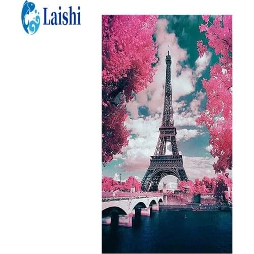 5D DIY Diamond painting abstract Art tower full diamond Rhinestone mosaic embroidery cross stitch mosaic Home decoration picture