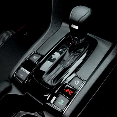 Car interior decoration central control gear panel button modification accessories supplies For Honda Civic 10th2018 19 20 20212