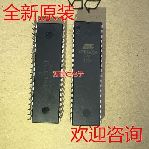 5PCS Authentic 8-bit AVR 32K flash DIP-40 microcontroller directly inserted into ATMEGA32A-PU chip