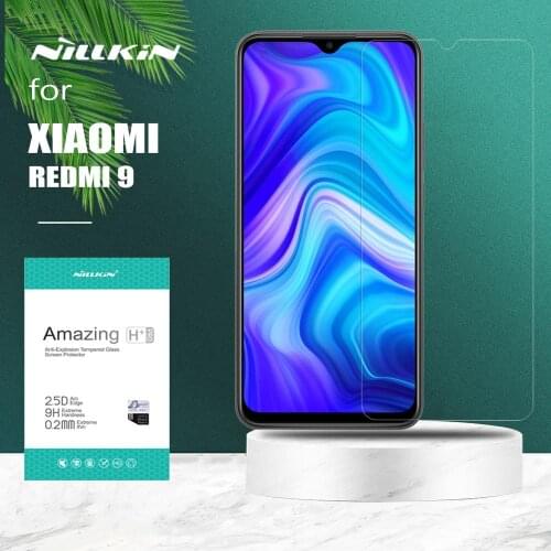 For Xiaomi Redmi 9 Glass Nillkin H+ Pro 0.2MM Ultra-Thin 2.5D Tempered Glass Screen Protector for Xiaomi Redmi 9 HD Glass Film