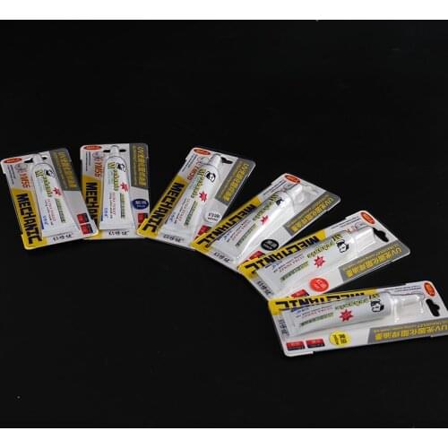 MECHANIC 15ML UV Curing Solder Mask Ink Red Blue Green Yellow Black White Welding Oil for PCB BGA Paint Prevent Corrosive Arcing