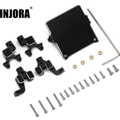 INJORA Shock Mounts Receiver Stand for 1/24 RC Crawler Car Axial SCX24 AXI90081 AXI00002 AXI00001 AXI00004 Upgrade Parts