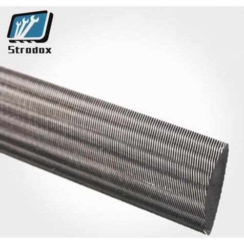 Fine tooth half round file Carbon fitters files Steel file metal grinding tool rubbing knife 03939 6 inches