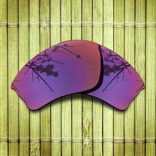 Polarized Replacement Lense For-Oakley Half Jacket XLJ Sunglasses Frame True Color Mirrored Coating - Midnight Sun Color Options