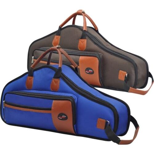 Professional portable Senior alto saxophone E flat elbow Backpack instrument piano package case gig bag cover shoulder messenge