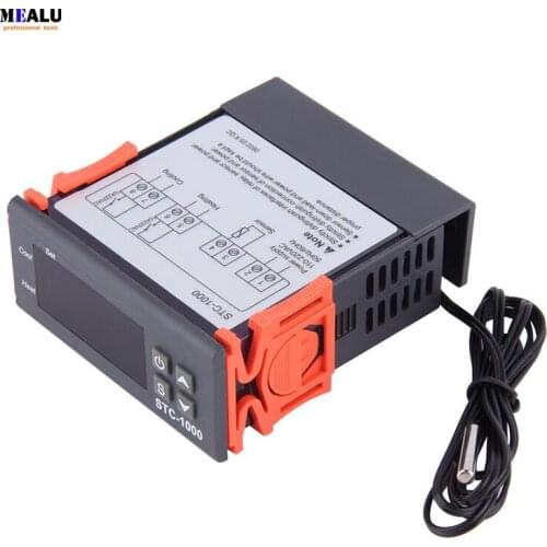 Temperature Controller Thermostat Aquarium Stc1000 Incubator Cold Chain Temp Wholesale Humidity Temperature Controller