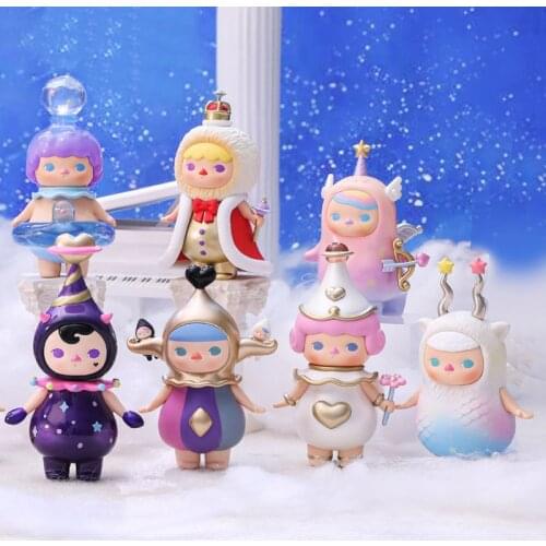 Pucky Horoscope Babies Action Figure Toys The Constellation Doll Pucky Blind Box Room Car Decoration Cute Gifts for Kids Girls