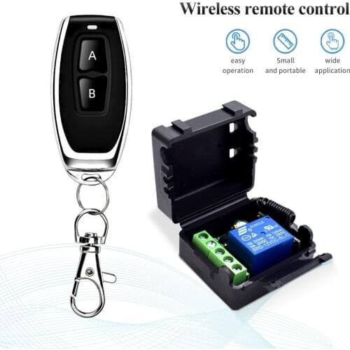 433 Mhz RF Transmitter Universal Wireless Remote Control Switch DC 12V 1CH Relay Receiver Module For Smart Home LED Light