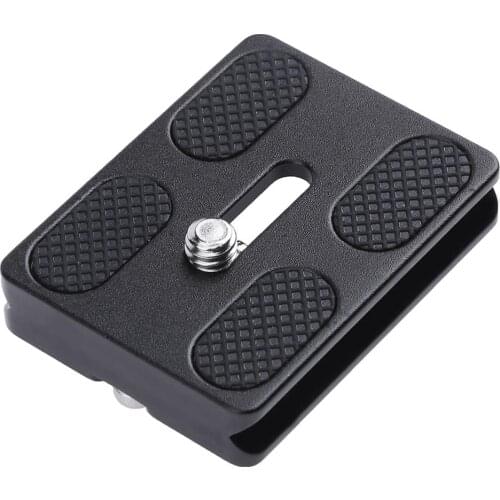 VODOOL Universal PU-50 Metal Quick Release Plate Camera Tripod Adapter Mount Plate Board For Benro Arca Swiss Tripod Ballhead